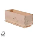 Wijnkist 1 Fles Champagne Schuifdeksel 33,7x10,1x10cm 1st OP IS OP