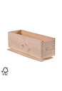 Wijnkist 1 Fles Champagne Schuifdeksel 33,7x10,1x10cm 1st OP IS OP