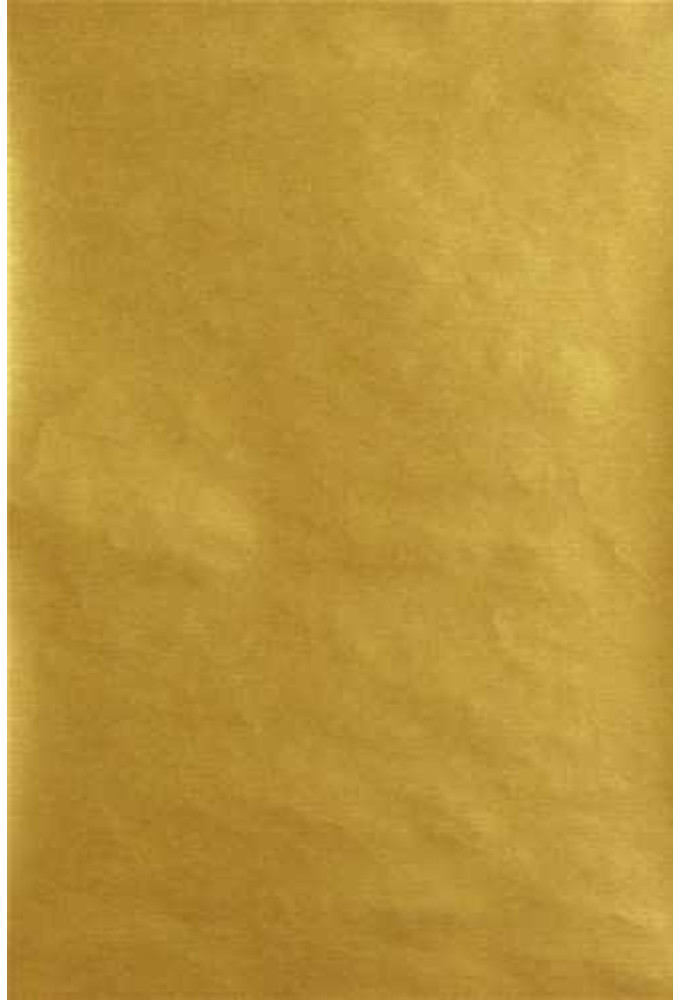 Kerstpapier Bruin Kraft Uni Goud 40cm x 250meter