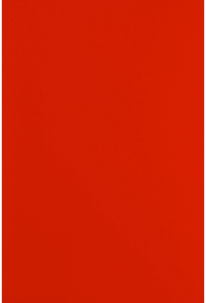 Kadopapier UV-Lak Uni Rood 50cm x 50meter