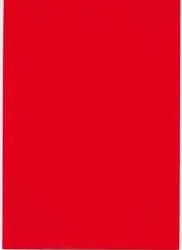 Kadopapier UV-Lak Uni Rood 50cm x 100meter