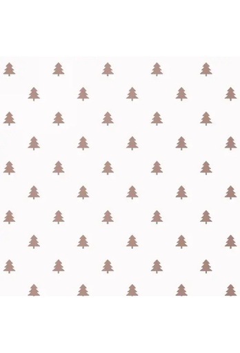 [1051268-70CM] Kerstpapier trees Rose goud  70cm x 200meter