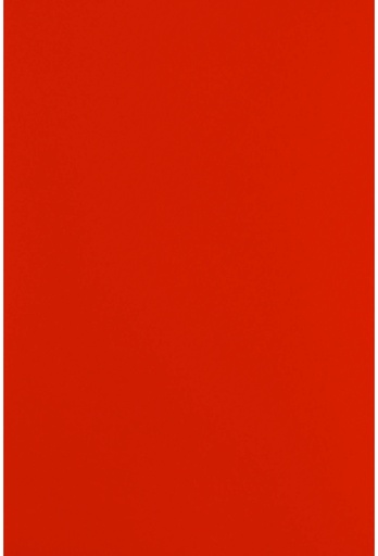 [1050012 50] Kadopapier UV-Lak Uni Rood 50cm x 50meter
