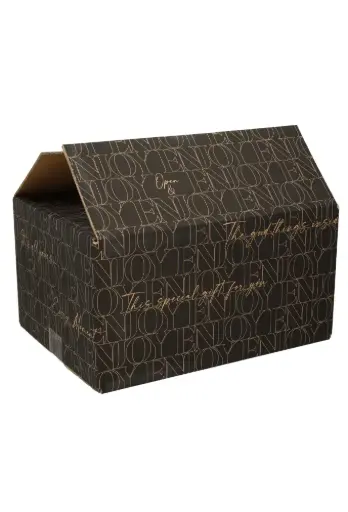 [8100982] Geschenkdozen Something Special Zwart 62.5x41x20cm 15stuks